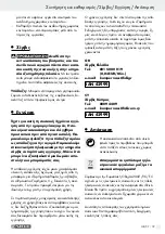 Предварительный просмотр 19 страницы Parkside 42999 Operation And Safety Notes