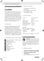 Preview for 6 page of Parkside 89169 Operation And Safety Notes Translation Of Original Operation Manual