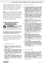 Preview for 7 page of Parkside 93266 Operation And Safety Notes