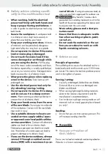 Preview for 9 page of Parkside 93266 Operation And Safety Notes