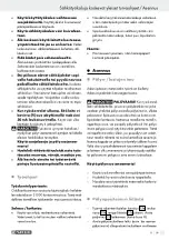 Предварительный просмотр 19 страницы Parkside 93266 Operation And Safety Notes