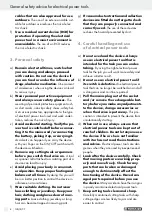 Предварительный просмотр 8 страницы Parkside 93296 Operation And Safety Notes