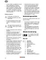 Preview for 24 page of Parkside IDROPULITRICE PHD 150 A1 Operation Manual