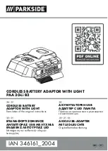 Parkside PAA 20-Li B2 Original Instructions Manual preview