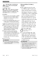 Preview for 11 page of Parkside PAAS 12 A2 Translation Of The Original Instructions