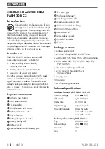 Preview for 6 page of Parkside PABH 20-Li C3 Original Instructions Manual