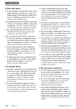 Preview for 8 page of Parkside PABH 20-Li C3 Original Instructions Manual