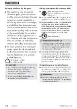 Preview for 10 page of Parkside PABH 20-Li C3 Original Instructions Manual