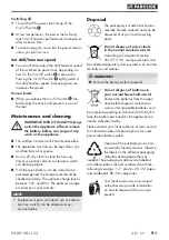 Preview for 13 page of Parkside PABH 20-Li C3 Original Instructions Manual