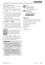 Preview for 15 page of Parkside PABH 20-Li C3 Original Instructions Manual