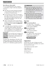 Preview for 102 page of Parkside PABH 20-Li C3 Original Instructions Manual