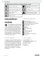 Предварительный просмотр 6 страницы Parkside PABS 12 A1 Operation Manual