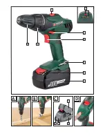 Предварительный просмотр 3 страницы Parkside PABS 18 A1 Operation And Safety Notes