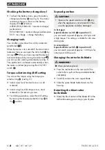 Preview for 14 page of Parkside PABS 20-Li D5 Original Instructions Manual