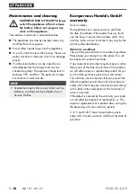 Preview for 16 page of Parkside PABS 20-Li D5 Original Instructions Manual