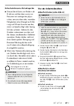 Preview for 43 page of Parkside PABS 20-Li D5 Original Instructions Manual