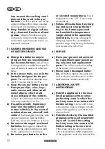 Preview for 22 page of Parkside PABS 20-Li E6 Translation Of The Original Instructions