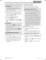 Preview for 11 page of Parkside PAMFW 20-LI A1 Instructions Manual