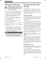 Preview for 14 page of Parkside PAMFW 20-LI A1 Instructions Manual