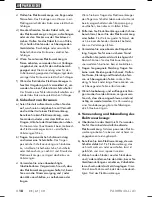 Предварительный просмотр 22 страницы Parkside PAMFW 20-LI A1 Instructions Manual