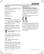 Предварительный просмотр 11 страницы Parkside PAP 20 A1 Translation Of The Original Instructions