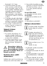 Предварительный просмотр 73 страницы Parkside PAPK 12 A2 Translation Of The Original Instructions