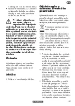 Preview for 87 page of Parkside PAPK 12 A2 Translation Of The Original Instructions