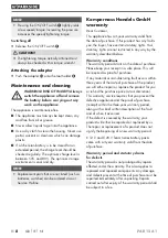 Preview for 12 page of Parkside PAR 12 A1 Translation Of The Original Instructions