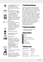 Preview for 34 page of Parkside PAS 10 A3 Operating Information Manual