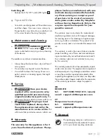 Preview for 10 page of Parkside PAS 3.6 A1 Manual