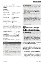 Preview for 7 page of Parkside PAS 4 C4 Original Instructions Manual