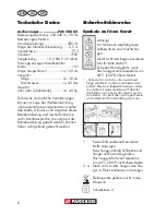 Предварительный просмотр 6 страницы Parkside PAS 500 D3 Operation Manual