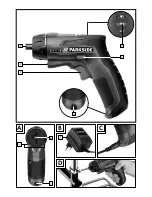 Предварительный просмотр 3 страницы Parkside PAS 7.2 A1 Operation And Safety Notes