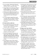 Preview for 23 page of Parkside PASSK 20-Li A1 Original Instructions Manual