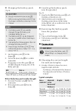 Preview for 21 page of Parkside PAT 12 B2 Operation Manual