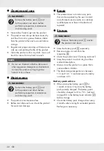 Preview for 24 page of Parkside PAT 12 B2 Operation Manual