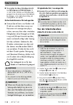 Preview for 11 page of Parkside PAT 20-Li A1 Translation Of The Original Instructions