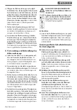 Preview for 9 page of Parkside PAT 20-Li A1 Translation Of The Original Operation Instructions