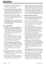 Preview for 20 page of Parkside PAT 20-Li A1 Translation Of The Original Operation Instructions