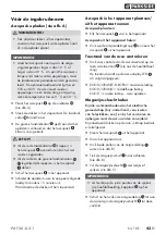 Preview for 47 page of Parkside PAT 20-Li A1 Translation Of The Original Operation Instructions