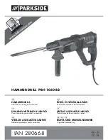 Предварительный просмотр 1 страницы Parkside PBH 1050 B2 Original Instructions Manual