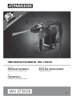 Parkside PBH 1500 B2 Operation Manual preview