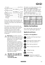 Preview for 21 page of Parkside PBHA 12 A1 Original Instructions Manual