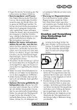 Preview for 15 page of Parkside PBK 4 B3 Translation Of The Original Instructions