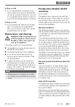 Preview for 48 page of Parkside PBSA 12 C2 Original Instructions Manual
