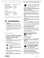 Предварительный просмотр 7 страницы Parkside PBSG 95 A1 Operation Manual