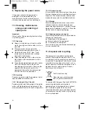 Предварительный просмотр 16 страницы Parkside PDKS 120 A2 Operation And Safety Notes Original Operating Instructions