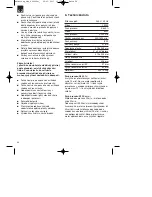 Предварительный просмотр 54 страницы Parkside PDKS 120 A2 Operation And Safety Notes Original Operating Instructions