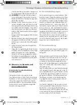 Preview for 13 page of Parkside PDKS 6.0 A1 Operation And Safety Notes