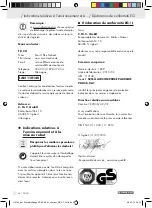 Preview for 26 page of Parkside PDKS 6.0 A1 Operation And Safety Notes